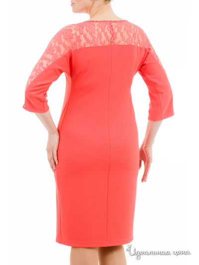 Платье Prima Linea, цвет коралловый