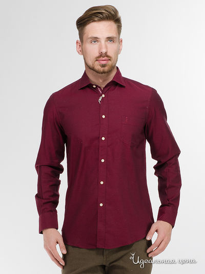 Рубашка Florentino, цвет бордовый