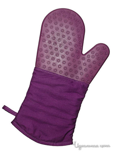 Перчатка-прихватка с защитой из силикона Lurch, цвет фиолетовый