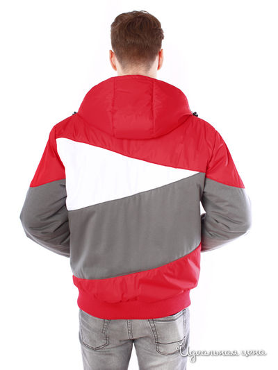 Куртка Evolution Wear, цвет красный, серый