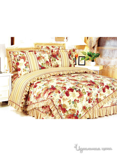 Комплект постельного белья 1,5-спальный Текстильный каприз, цвет Мультиколор