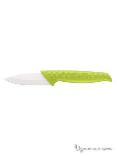 Нож для овощей, 7.5 см Bodum, цвет зелёный