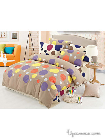 Комплект постельного белья двуспальный Dream Time Store, цвет Мультиколор
