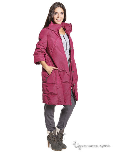 Пальто Com-Mix, цвет фиолетовый