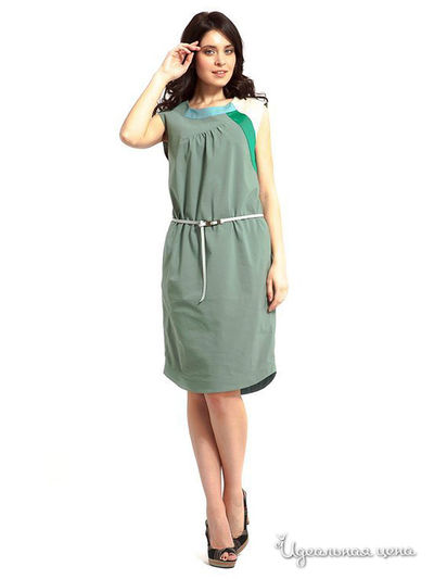 Платье Com-Mix, цвет зеленый
