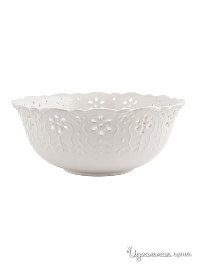 Салатник Elff Ceramics, цвет белый, Диаметр 21 см