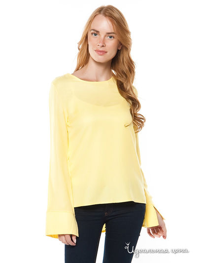 Блуза Aspesi, цвет желтый