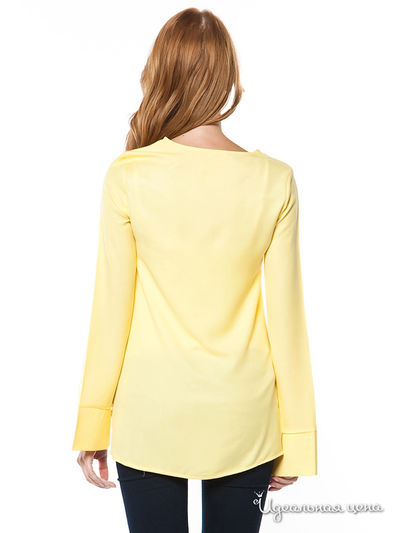 Блуза Aspesi, цвет желтый