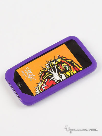 Чехол для IPHONE 3G, 3GS Ed Hardy, цвет фиолетовый