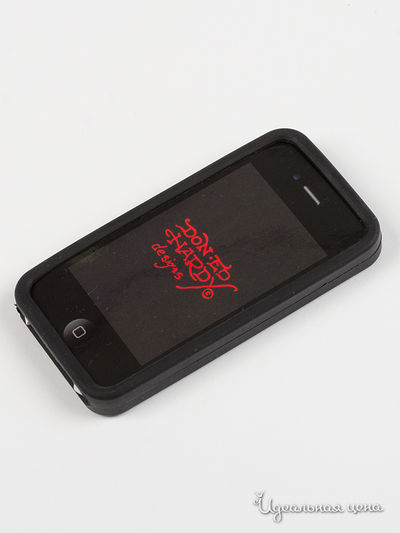 Чехол для IPHONE 4G, 4S Ed Hardy, цвет черный