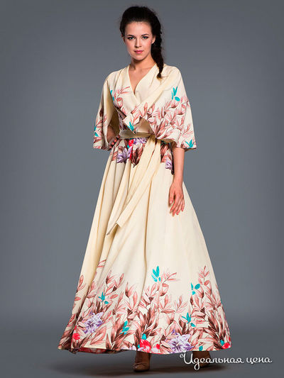 Платье Ksenia Knyazeva, цвет бежевый