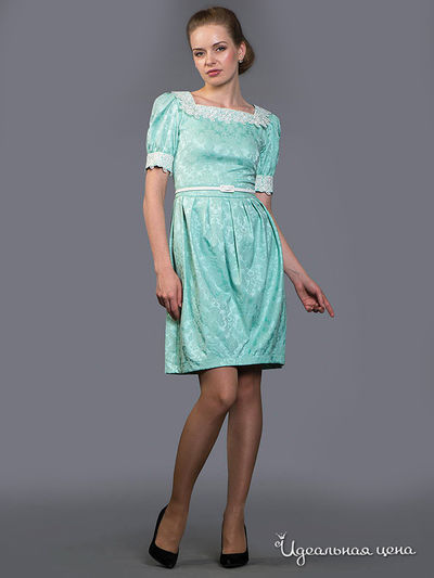 Платье Ksenia Knyazeva, цвет зеленый