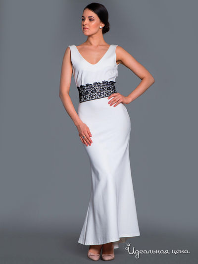 Платье Ksenia Knyazeva, цвет белый