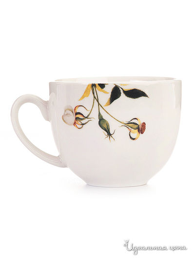 Чайная пара: чашка и блюдце David Mason Design, цвет мультиколор