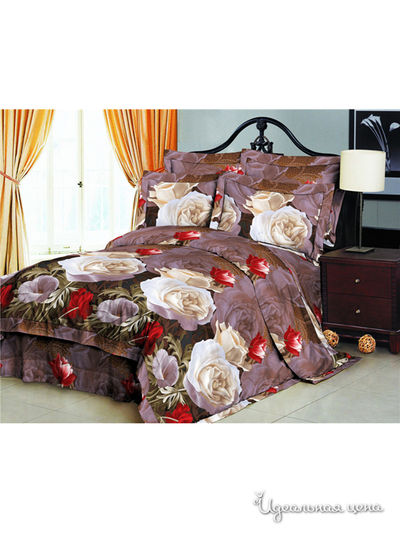 Комплект постельного белья, 1,5-спальный Pandora, цвет Мультиколор