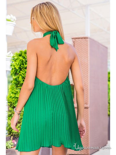 Платье SK-House, цвет зеленый