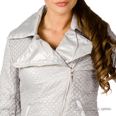 Куртка French Fries женская, цвет серебристый