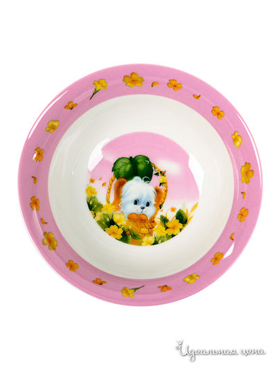 Набор детской посуды, 3 предмета Elff Ceramics, цвет мультиколор