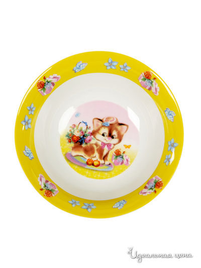 Набор детской посуды, 3 предмета Elff Ceramics, цвет мультиколор