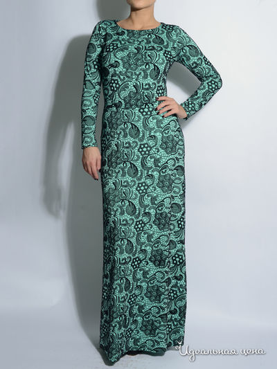 Платье Eva Milano, цвет зеленый