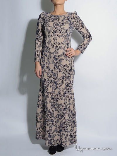 Платье Eva Milano, цвет бежевый