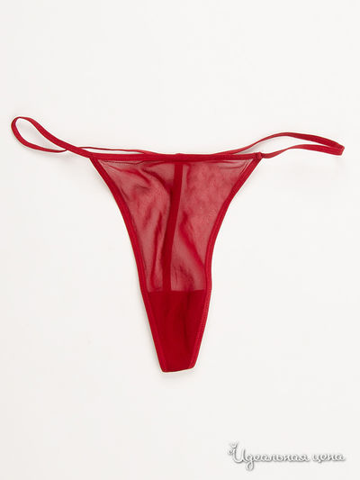 Трусы-стринги Victoria&#039;s Secret, цвет красный
