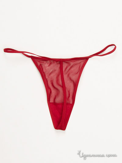 Трусы-стринги Victoria&#039;s Secret, цвет красный