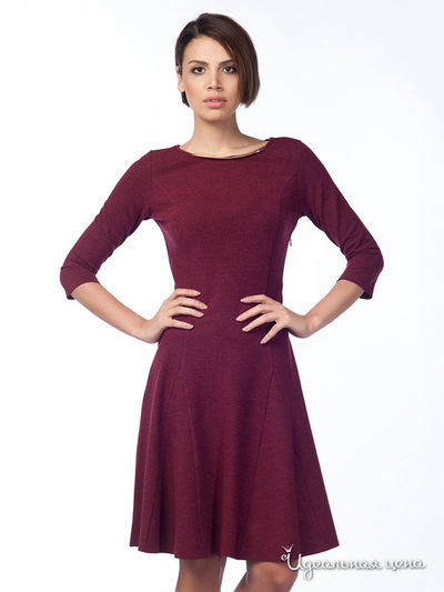 Платье Moda Atesi, цвет бордовый