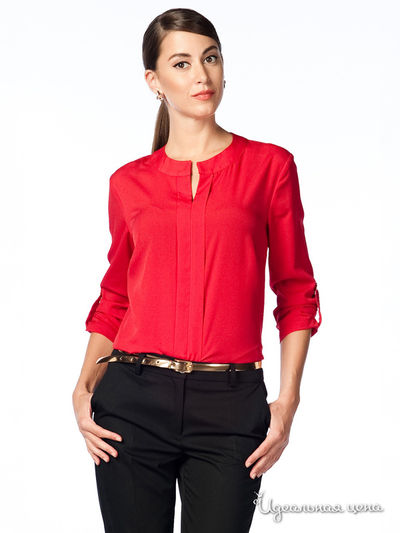 Блуза Moda Atesi, цвет красный