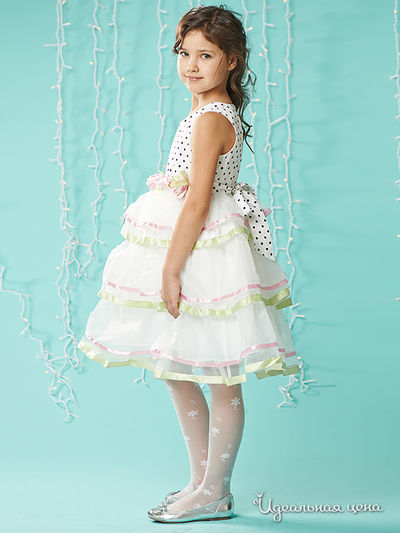 Платье Wonderland для девочки, цвет белый