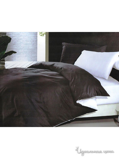 Комплект постельного белья 1,5-спальный 3D Dominanta, цвет коричневый, белый