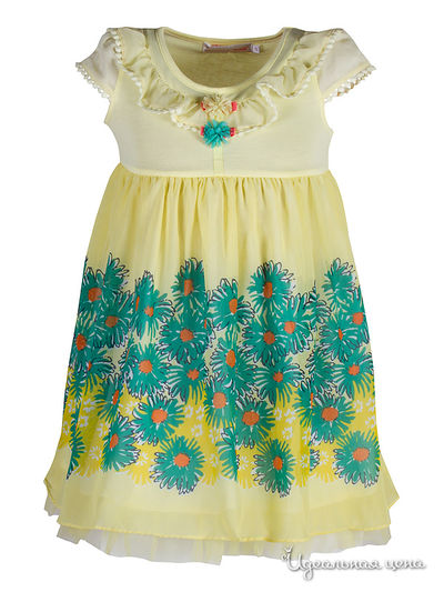 Платье Wonderland для девочки, цвет желтый