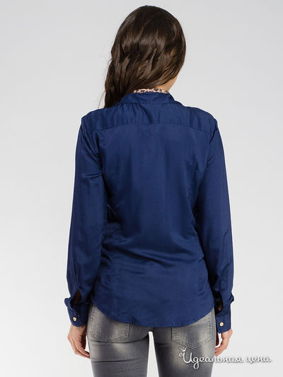 Рубашка Roberto Cavalli, цвет синий
