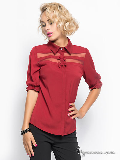 Блуза Ironi, цвет красный