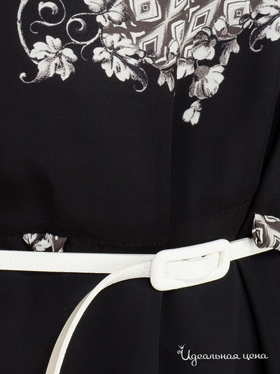 Платье Ksenia Knyazeva, цвет черный, молочный