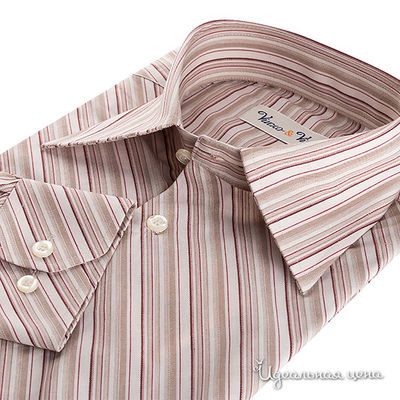 Рубашка Vinzo &amp; Vista, цвет коричневый, бежевый