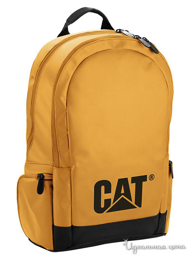 Рюкзак CAT, цвет черный, желтый