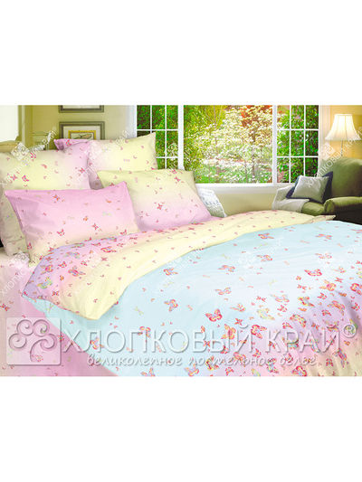 Комплект постельного белья семейный Хлопковый Край, цвет мультицвет