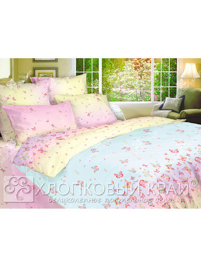 Комплект постельного белья евро Хлопковый Край, цвет мультицвет