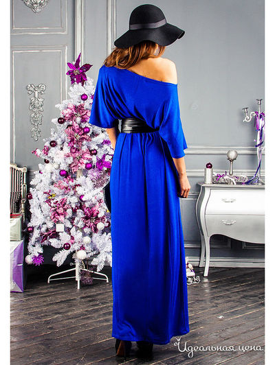 Платье Elena Fedel, цвет синий