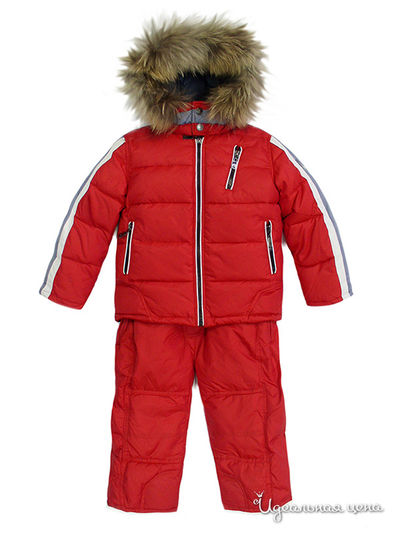 Комплект: куртка+полукомбинезон Borelli, цвет красный