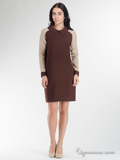 Платье Rocawear, цвет коричневый, бежевый