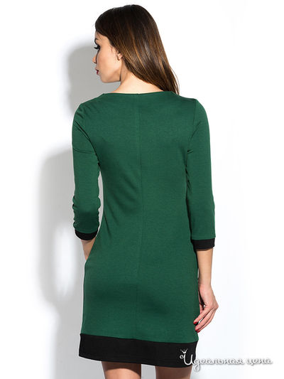 Платье Orrix, цвет зеленый, черный