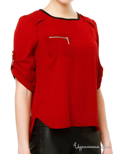 Блуза Boutiquen, цвет бордовый