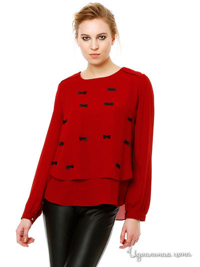 Блуза Boutiquen, цвет красный