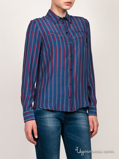 Блуза Tom Farr, цвет темно-синий