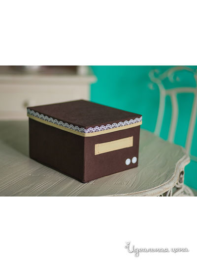 Коробка для хранения Trendyco, цвет коричневый