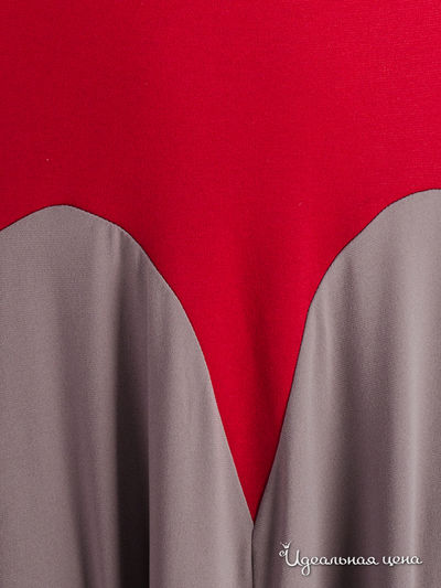 Платье Alina Assi, цвет красный, тёмно-бежевый
