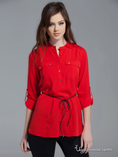 Рубашка Versace 19.69, цвет красный