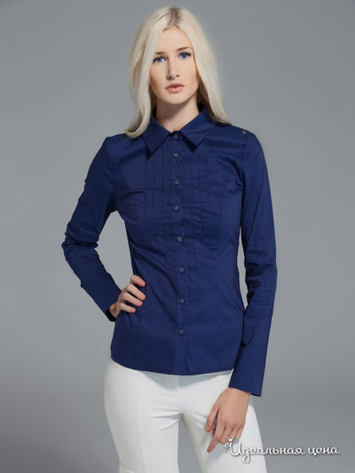 Рубашка Versace 19.69, цвет синий